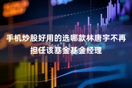 手机炒股好用的选哪款林唐宇不再担任该基金基金经理