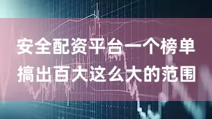 安全配资平台一个榜单搞出百大这么大的范围