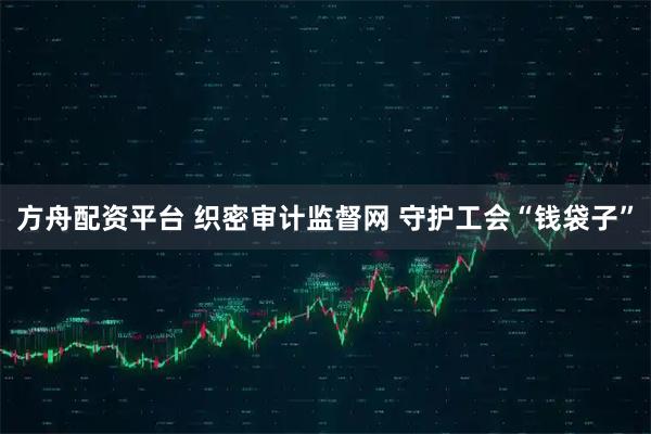 方舟配资平台 织密审计监督网 守护工会“钱袋子”